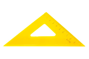 modern yellow triangle
