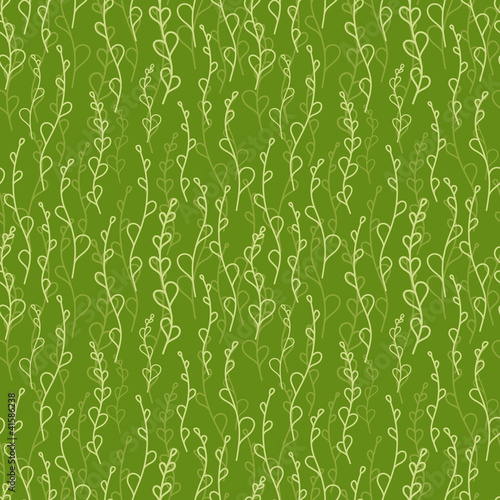 Seamless pattern with branches #4