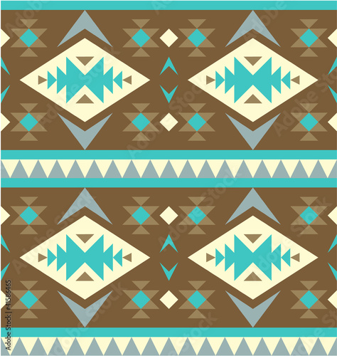 Seamless pattern in navajo style #5