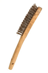 Old used wire brush