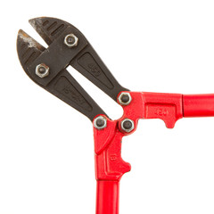 Close-up of a pair of boltcutters