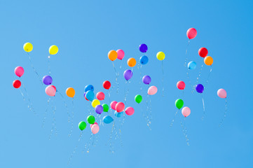 balloons in the sky © Eugene