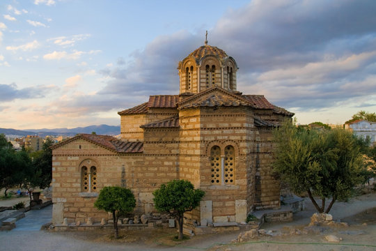 Byzantine church in Athens