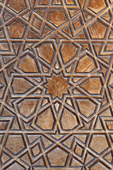 Door pattern, Selimiye Mosque, Edirne, Turkey