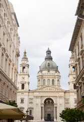 Fototapeta na wymiar St. Stephen's Basilica Budapest Hungary