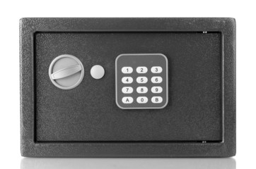 safe isolated on white
