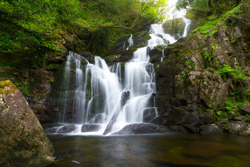 Torc waterfall in Killarney National Park, Ireland