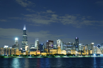 Obraz premium Chicago Downtown