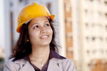 Portrait of construction engineer