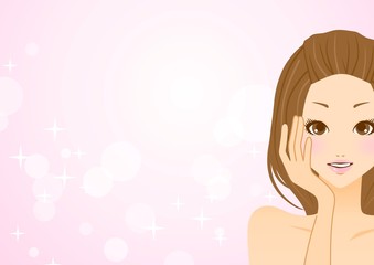 美容イメージ　イラスト