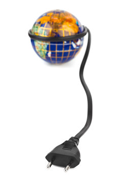 Globe and electrical cable