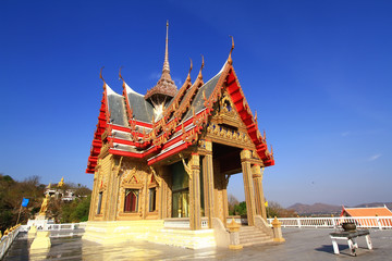 Beautiful Thai Temple Wat buddha chaiyo temple in Huahin, Thaila