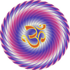 Aum, Om the holy motif