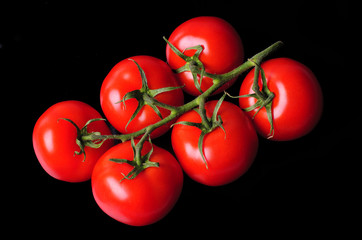 Fresh red tomatoes