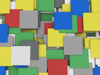 abstract image of cubes background