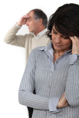 Couple having an argument