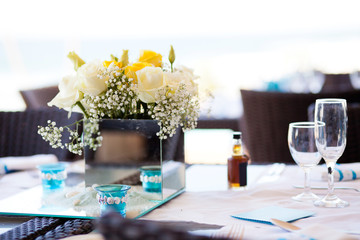 wedding table setting