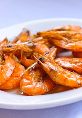 Fried shrimps