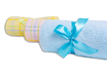 towels with bow
