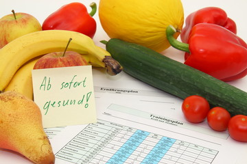 Di&auml;t und Training