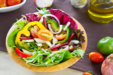 Fresh Vegetables Salad