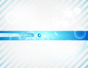 Abstract vector water background and blue sky