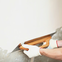 work aligns with a spatula wall