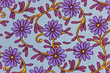 Floral decorative paper