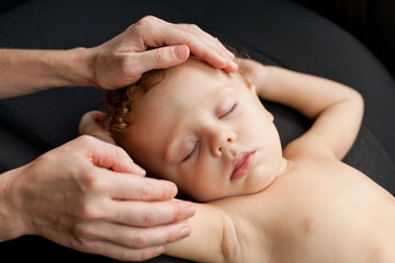 baby sleeping in car