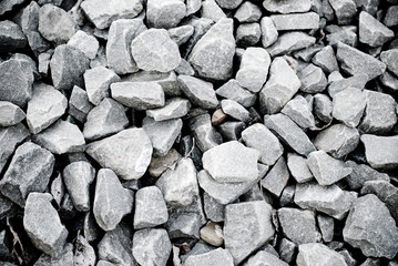 gray pebbles