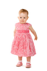 Portrait of baby girl