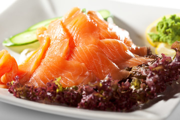 Salmon Sashimi