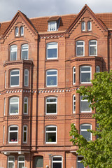 Fototapeta premium Jugendstilgebäude in Kiel, Deutschland