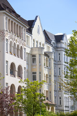 Obraz premium Jugendstilgebäude in Kiel, Deutschland