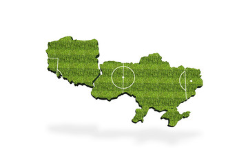 Poland-Ukraine.Footballfield