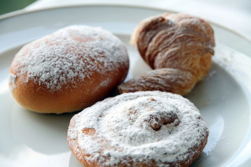 Pastries for breakfast