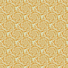 Seamless Orange Rose Spiral
