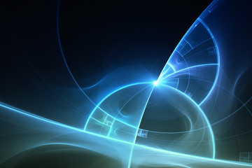 Abstract techno background