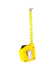 Tape measure isolated on white