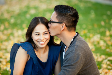 Fototapeta premium Ethnic couple