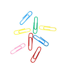 office tools on white background