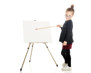 Teacher at the Easel
