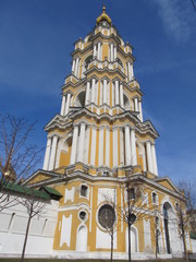 Moscow. Novospassky monastery. Bell Tower of the Temple