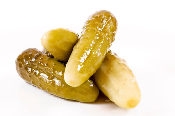Pickles isolated