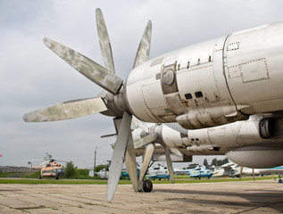 Plane on airfield