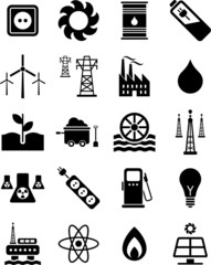 Energy icons © beguima