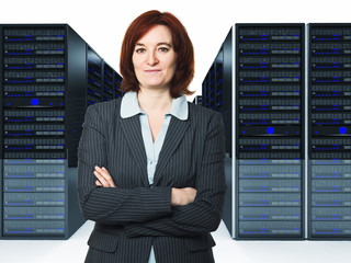 worker in datacenter
