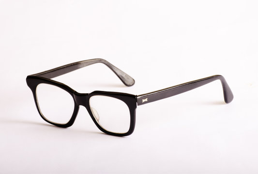 Nerdy black glasses