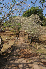 sito archeologico Khmer di Wat Phu a Champasak, Laos