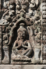 Fototapeta na wymiar sito archeologico Khmer di Wat Phu a Champasak, Laos